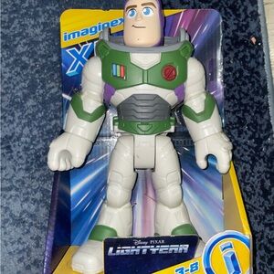 Buzz Lightyear Action Figure - Green and White
